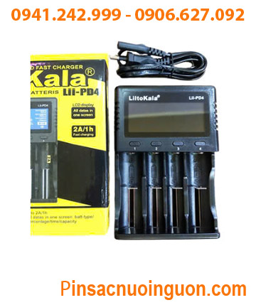 LiitoKala Lii-PD4, Máy sạc Pin và đo dung lượng Pin LiitoKala Lii-PD4 (Sạc 4 pin và đo Pin Lithium Li-ion và NiMh)