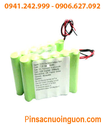 Pin nuôi nguồn 6v-AA2200mAh NiMh; Pin sạc 6v-AA2200mAh nuôi nguồn PLC| ĐANG CÒN HÀNG