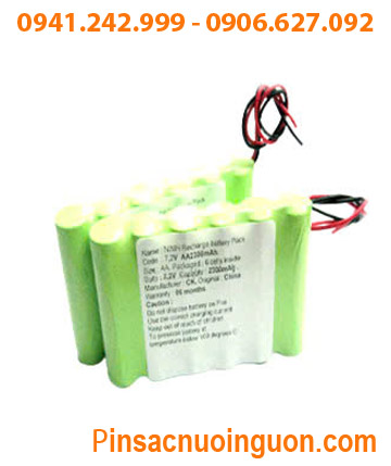 Pin nuôi nguồn 7.2v AA2300mAh NiMh; Pin sạc 7.2v AA2300mAh nuôi nguồn PLC| ĐANG CÒN HÀNG