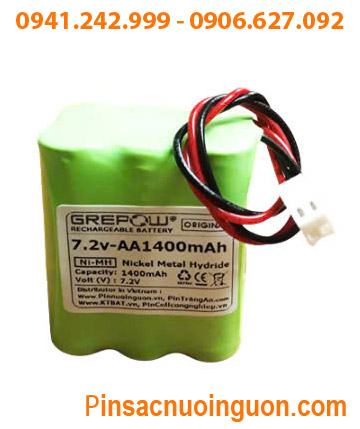 Pin nuôi nguồn PLC 7.2v 1400mAh Pin sạc chất lượng cao NiMh 7.2v-AA1400mAh chính hãng/ HÀNG CÓ SẲN
