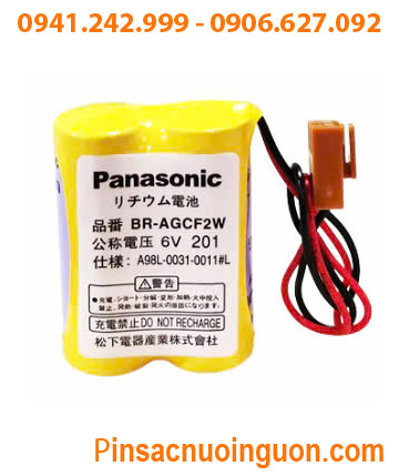 Panasonic BR-AGCF2W (Bộ 2 viên) Pin nuôi nguồn BR-AGCF2W lithium 6v 2200mAh, Xuất xứ Nhật
