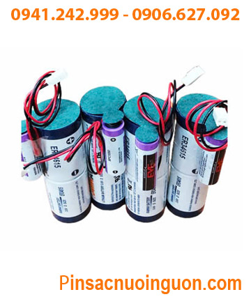 RAMWAY 2ER34615-1SPC1550 (3 viên kết như hình), Pin nuôi nguồn RAMWAY 2ER34615-1SPC1550 lithium 3.6V