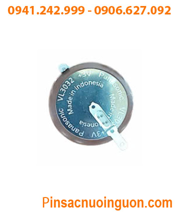 Panasonic VL3032; Pin nuôi nguồn Panasonic VL3032 /Pin sạc 3V Lithium, Xuất xứ Indonesia