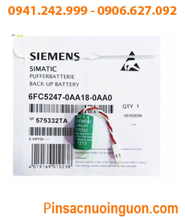Pin Siemens 6FC5247-0AA18-0AA0; Pin nuôi nguồn PLC Siemens 6FC5247-0AA18-0AA0 lithium 3v _Made in Germany (Đức)