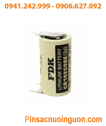FDK CR14250SE; Pin nuôi nguồn PLC FDK CR14250SE 1/2AA 850mAh chính hãng, Xuất xứ NHẬT