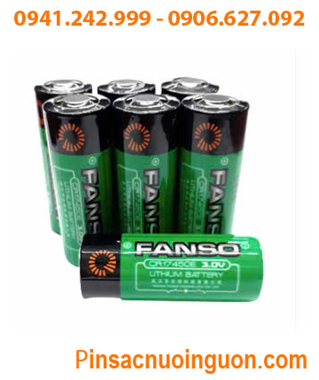 Pin CR17450E _Pin CR17450SE; Pin nuôi nguồn FANSO CR17450E lithium 3.0v 2200mAh chính hãng