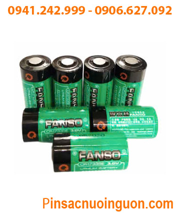 Pin Fanso CR17335E; Pin nuôi nguồn FANSO CR17335SE 2/3A lithium 3v chính hãng
