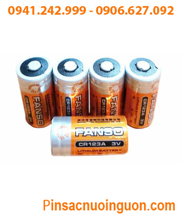 Pin FANSO CR123A; Pin nuôi nguồn FANSO CR123A PhotoLithium 3.0v 2/3A chính hãng