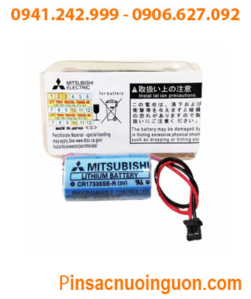 Mitsubishi CR17335SE-R; Pin nuôi nguồn Mitsubishi CR17335SE lithium 3v 2/3A 1800mAh /Xuất xứ NHẬT