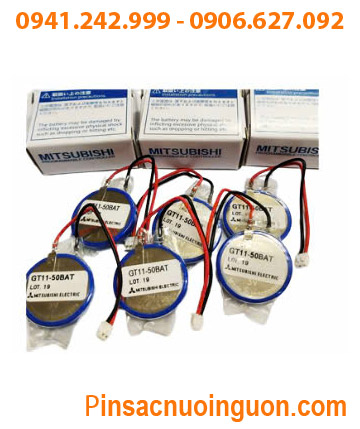 Mitsubishi GT11-50BAT; Pin GT11-50BAT; Pin nuôi nguồn PLC Mitsubishi GT11-50BAT _Made in Japan
