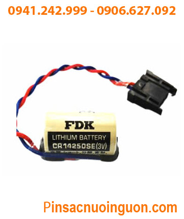FDK CR14250SE; Pin nuôi nguồn PLC FDK CR14250SE 1/2AA 850mAh chính hãng, Xuất xứ NHẬT