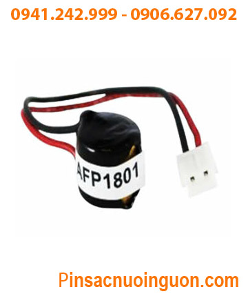 Pin Panasonic AFP1801; Pin AFP1801; Pin nuôi nguồn PLC Panasonic AFP1801 lithium 3v _Made in Japan