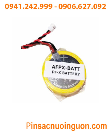 Pin AFPX-BATT; Pin nuôi nguồn PLC AFPX-BATT lithium 3v chính hãng /Xuất xứ Indonesia