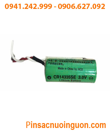 Pin HCB CR14335SE, Pin nuôi nguồn PLC HCB CR14335SE lithium 3V 2/3AA chính hãng