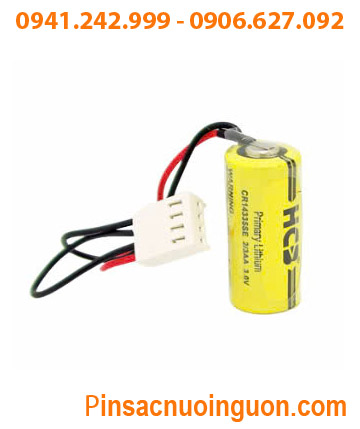 Pin HCB CR14335SE, Pin nuôi nguồn PLC HCB CR14335SE lithium 3V 2/3AA chính hãng