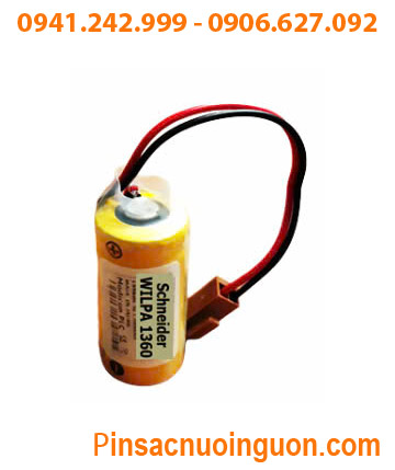 Schneider WILPA 1360; Pin nuôi nguồn Schneider WILPA 1360 2/3A 3V 1200mAh (Xuất xứ Nhật)