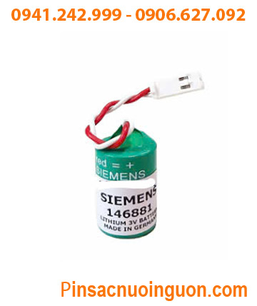 Siemens 146881, Pin nuôi nguồn PLC Siemens 146881 lithium 3V 1/2AA 850mAh chính hãng _Xuất xứ ĐỨC