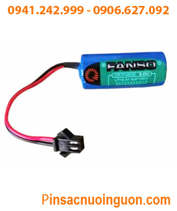 FANSO CR17450E; Pin nuôi nguồn FANSO CR17450E lithium 3.0v 2200mAh (ZẮC ĐEN) chính hãng