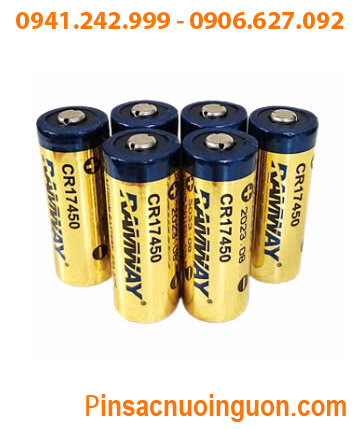 Pin RAMWAY CR17450, Pin nuôi nguồn RAMWAY CR17450 lithium 3v 2300mAh chính hãng