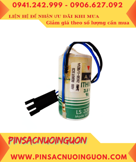 ABB Robot 3HAB2038-1; Pin nuôi nguồn ABB Robot 3HAB2038-1 lithium 3.6v 17000mAh /Xuất xứ PHÁP