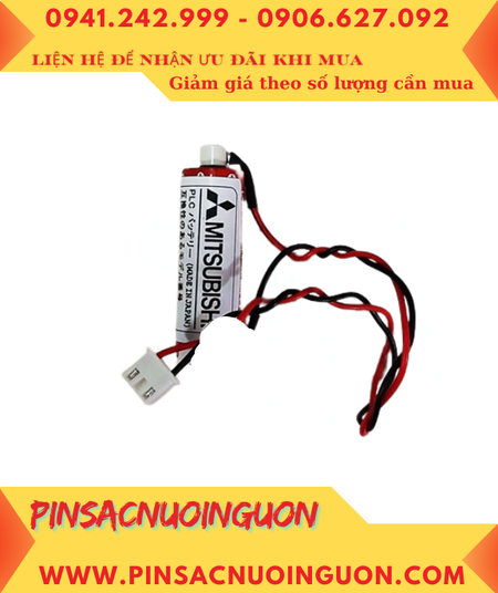 Mitsubishi FX2N; Pin nuôi nguồn Mitsubishi FX2N Lithium 3.6v AA1800mAh _Xuất xứ Nhật