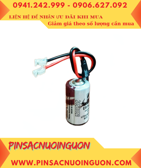 Sunmoon ER14250 (ZẮC CẮM); Pin lập trình KTS DELTA Sunmoon ER14250 lithium 3.6v 1/2AA 1200mAh chính hãng
