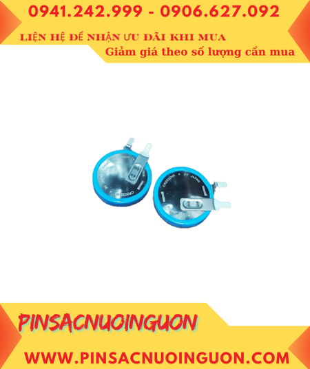 Maxell CR2032HR, Pin 3v lithium Maxell CR2032HR (2 chân thép -Loại pin chịu được Nhiệt độ cao)