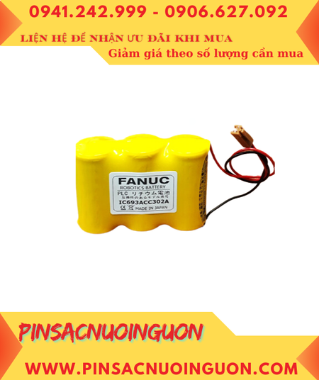 Fanuc IC693ACC302A; Pin nuôi nguồn Fanuc IC693ACC302A (Orginal không vỏ hộp) _Xuất xứ Nhật