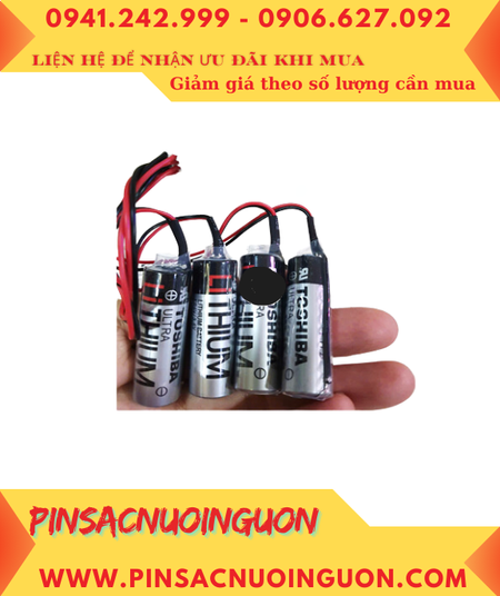 Yaskawa ER6VC4 (Bộ 04 viên); Pin nuôi nguồn Motoman Yaskawa ER6VC4 lithium 3.6v 8000mAh, Xuất xứ NHẬT