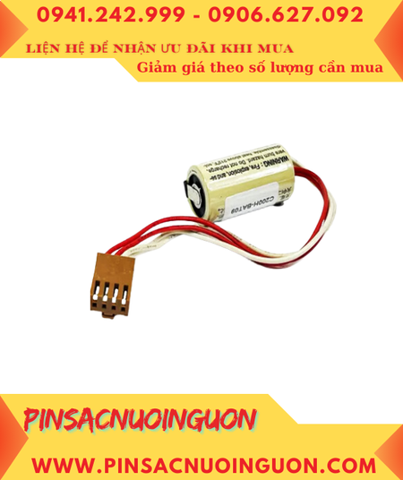 Sanyo CR17335SE (Zắc ZEA), Pin nuôi nguồn Sanyo CR17335SE lithium 3v 2/3A 1800mAh, Xuất xứ Nhật