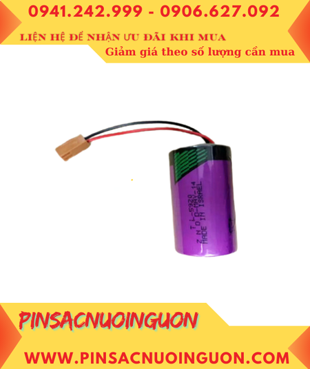 Pin Tadiran TL-5920; Pin TL-5920; Pin nuôi nguồn PLC Tadiran TL-5920 lithium 3.6v C 8500mAh _Xuất xứ Israel