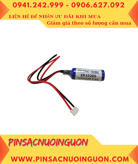Pin FX2NC-32BL (ER10/28), Pin nuôi nguồn PLC FX2NC-32BL lithium 3.6v 2/3AAA 500mAh