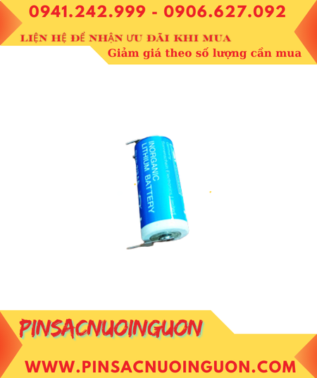 Sonnecell TL-5955 (Chân thép), Pin nuôi nguồn Sonnecell TL-5955 lithium 3.6v 2/3AA _Xuất xứ Đức