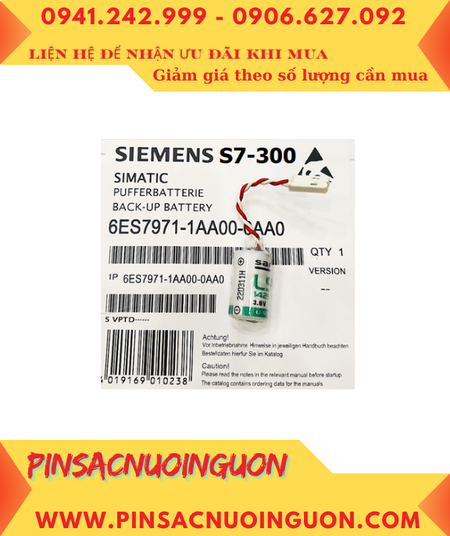 Siemens S7-300; Pin nuôi nguồn Siemens 6ES7971-1AA00-0AA0 (Siemens CPU S7-300) chính hãng
