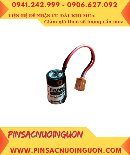 FANSO ER14250H; Pin nuôi nguồn PLC FANSO ER14250H (Zắc Omron) lithium 3.6v 1/2AA 1200mAh chính hãng