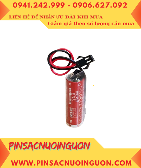 MAXELL ER6 OTC ROBOT _Pin nuôi nguồn PLC MAXELL ER6 OTC ROBOT AA 2000mAh 3.6v _Made in Japan