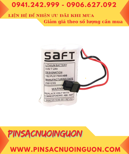 ABB 1S2PLS17500; Pin nuôi nguồn ABB 1S2PLS17500 lithium 3.6v 7200mAh chính hãng _Xuất xứ Pháp