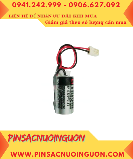 Pin Toshiba ER17330V _Pin ER17330V; Pin nuôi nguồn PLC Toshiba ER17330V lithium 3.6v 1700mAh _Xuất xứ Nhật