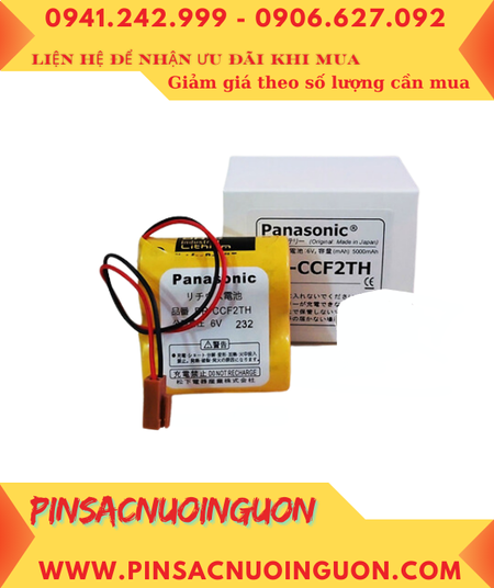 Panasonic BR-CCF2TH; Pin nuôi nguồn BR-CCF2TH lithium 6v chính hãng, Xuất xứ Nhật