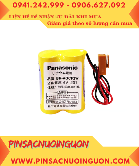 Panasonic BR-AGCF2W (Bộ 2viên); Pin nuôi nguồn Panasonic BR-AGCF2W lithium 6v, Xuuất xứ Nhật