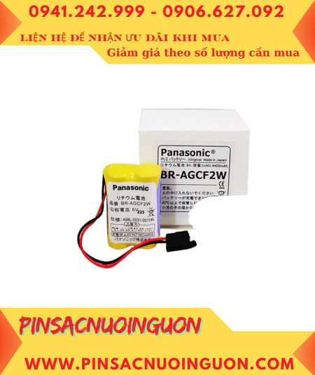 Panasonic BR-AGCF2W (Bộ 2 viên); Pin nuôi nguồn Panasonic BR-AGCF2W lithium 6v, Xuất xứ Nhật