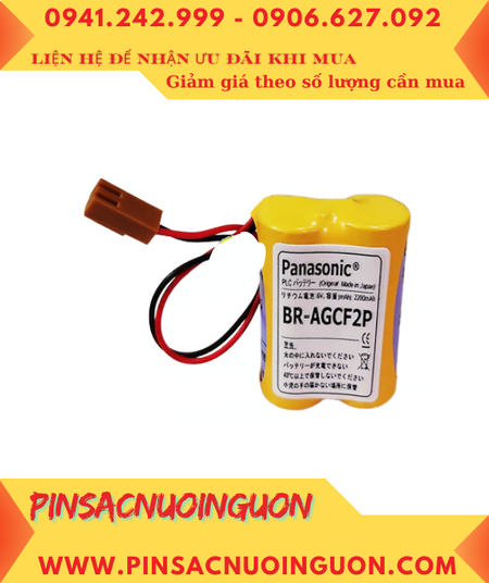 Panasonic BR-AGCF2P, Pin nuôi nguồn Panasonic BR-AGCF2P lithium 6v 2200mAh /Xuất xứ NHẬT