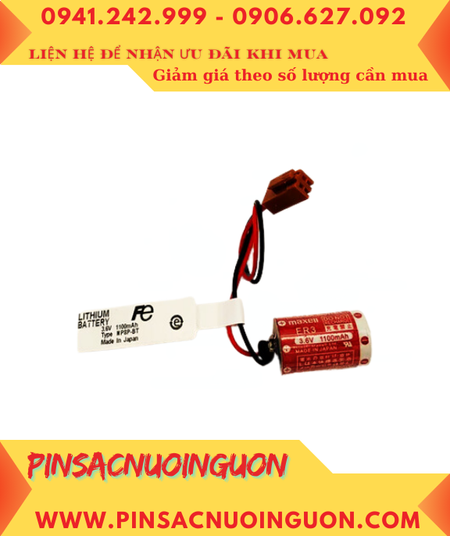 Pin NP8P-BT; Pin FUJI NP8P-BT; Pin nuôi nguồn FUJI NP8P-BT lithium 3.6v 1/2AA 1000mAh _Xuất xứ Nhật