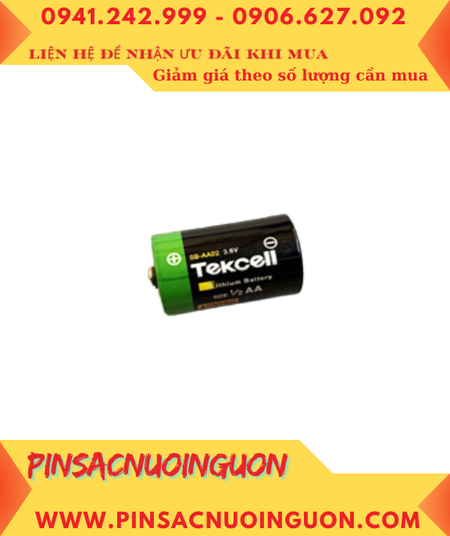 Tekcell SB-AA02; Pin nuôi nguồn PLC Tekcell SB-AA02 lithium 3.6v 1/2AA 1200mAh _Xuất xứ Hàn Quốc