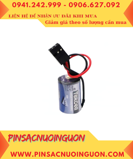 Tekcell SB-AA02; Pin nuôi nguồn PLC Tekcell SB-AA02 lithium 3.6v 1/2AA 1200mAh _Xuất xứ Hàn Quốc