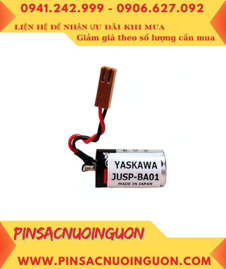 Yaskawa JUSP-BA01_Pin nuôi nguồn Yaskawa JUSP-BA01 lithium 3.6v 1000mAh (Xuất xứ Nhật)