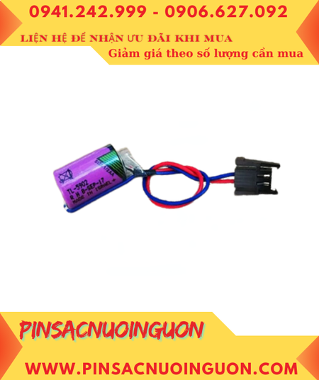 Tadiran TL-5902 (ZẮC CẮM); Pin nuôi nguồn Tadiran TL-5902 lithium 3.6v 1/2AA 1200mAh _Xuất xứ Israel