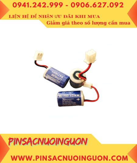 Sonnecell SL-750, Pin nuôi nguồn PLC Sonnecell SL-750 lithium 3.6v 1/2AA 1000mAh _Xuất xứ Đức