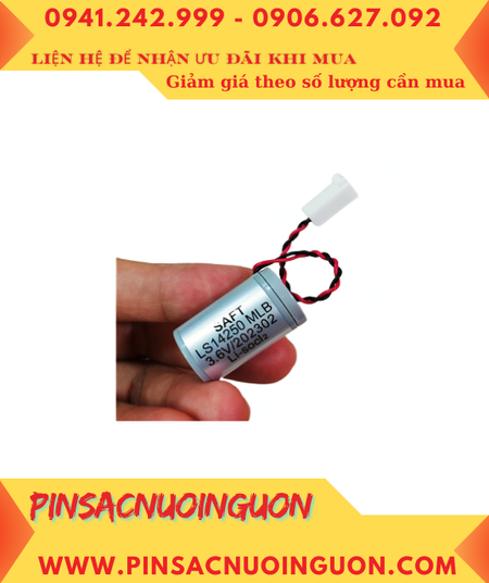 Saft LS14250MLB, Pin nuôi nguồn PLC Saft LS14250MLB lithium 3.6V 1/2AA 1200mAh chính hãng