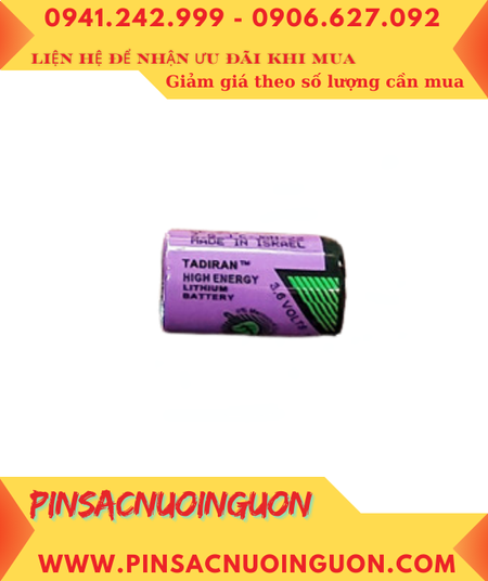 Tadiran TL-2151; Pin nuôi nguồn Tadiran TL-2151 lithium 3.6V 1/2AA 1000mAh chính hãng _Xuất xứ Israel